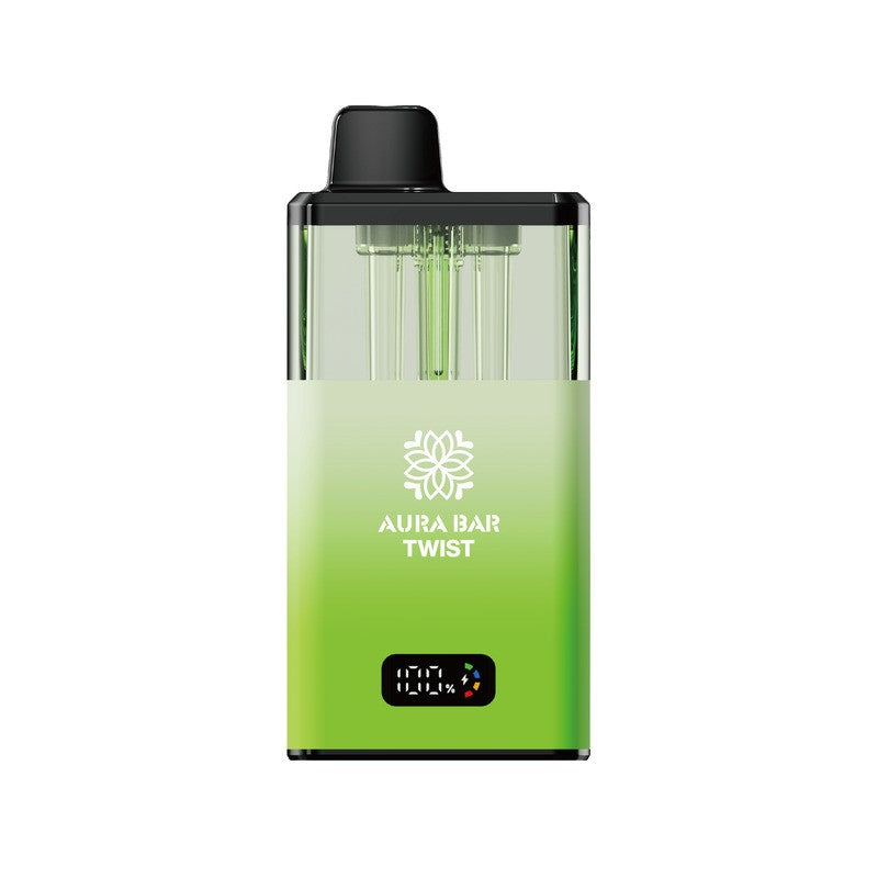 crystal prime twist aura bar 40000 spearmint fresh mint