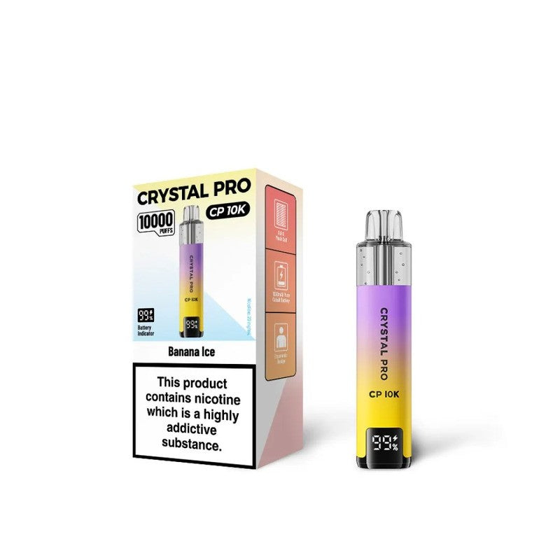 crystal pro cp 10k kit banana ice