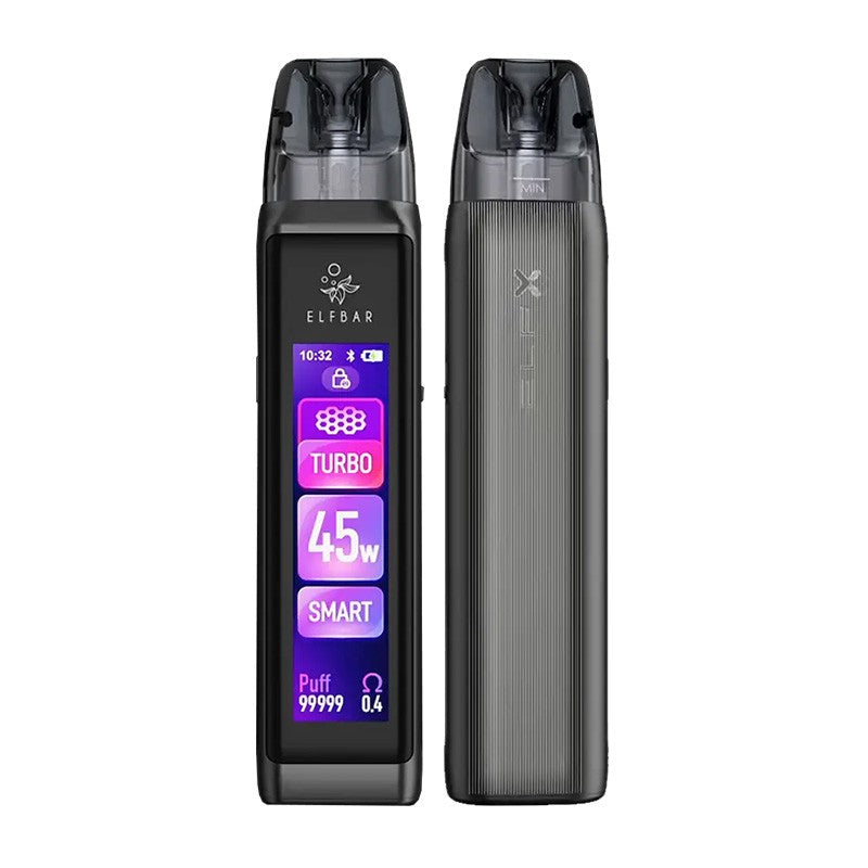 elf bar elfx ultra pod kit grey line