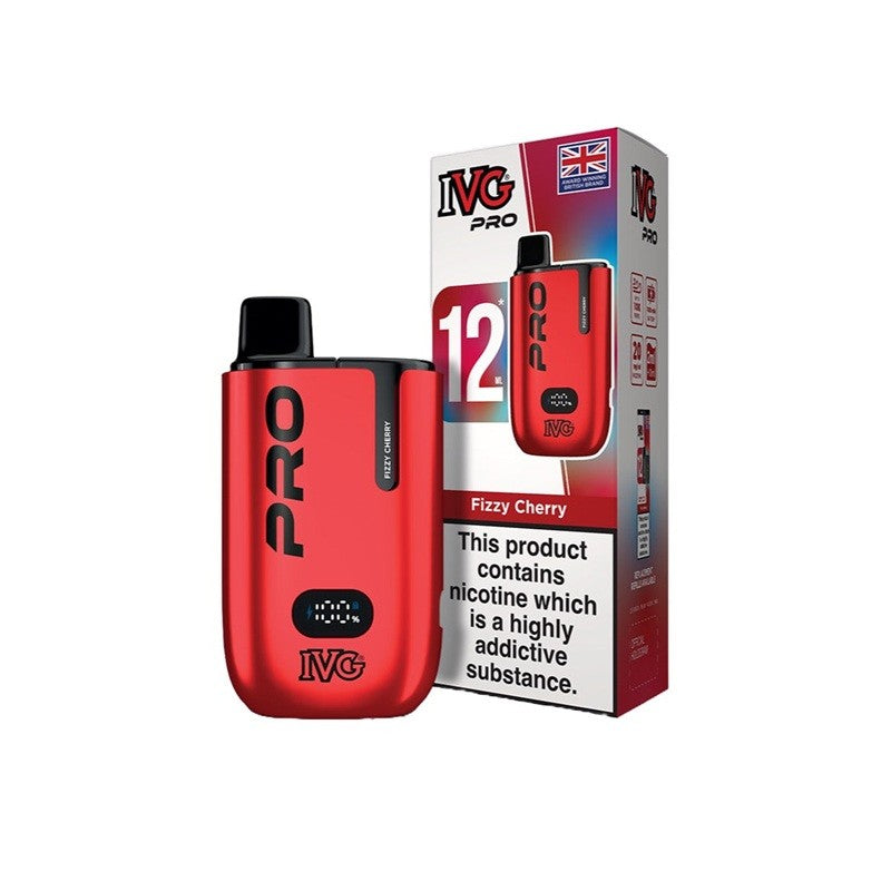 ivg pro 12 prefilled kit fizzy cherry