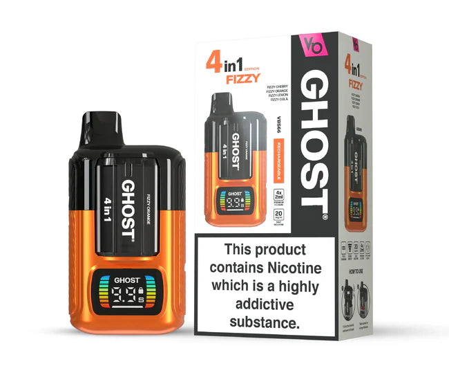 Vapes Bars Ghost 4 in 1 Prefilled Pod Kit 850mAh