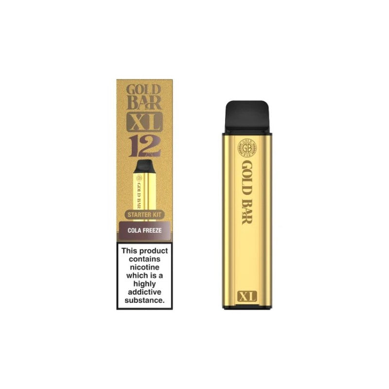 gold bar xl prefilled kit cola freeze