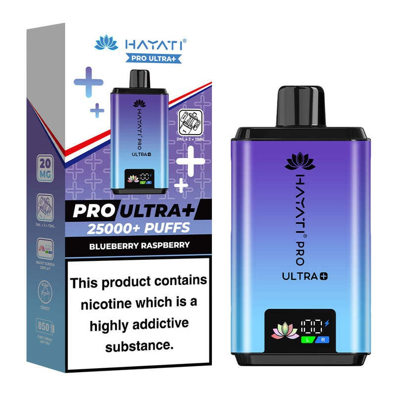 hayati pro ultra 25000 blueberry raspberry
