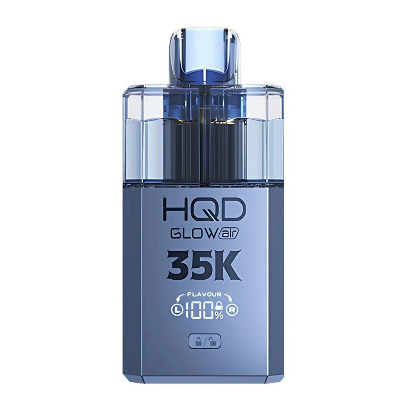 hqd glow air 35k vape blueberry blueberry sour raspberry