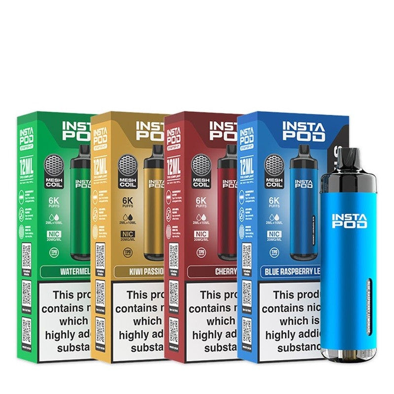 instapod 6000 disposable vape