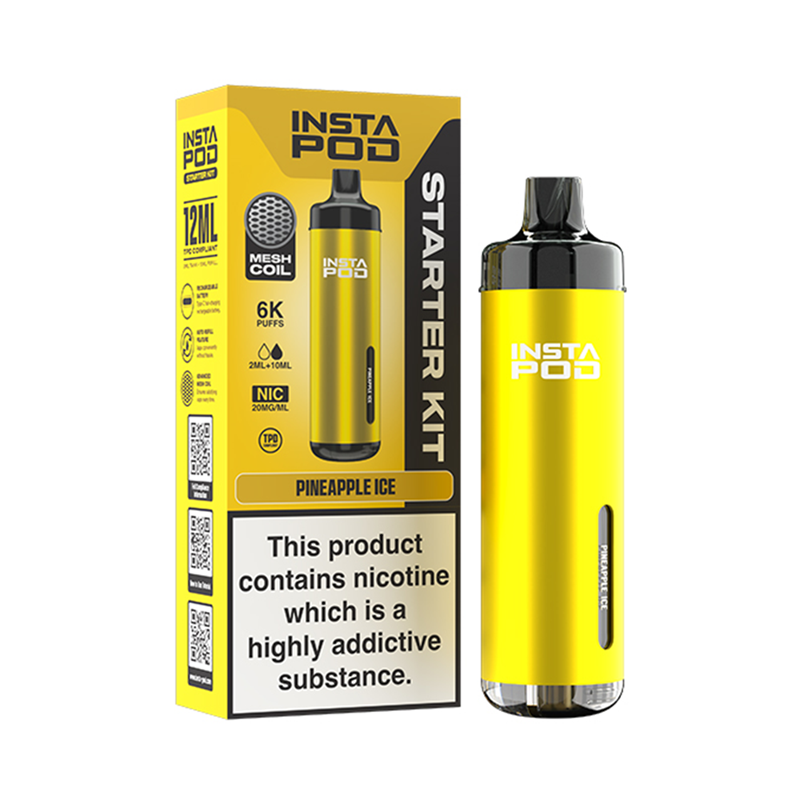 instapod 6000 disposable vape pineapple ice