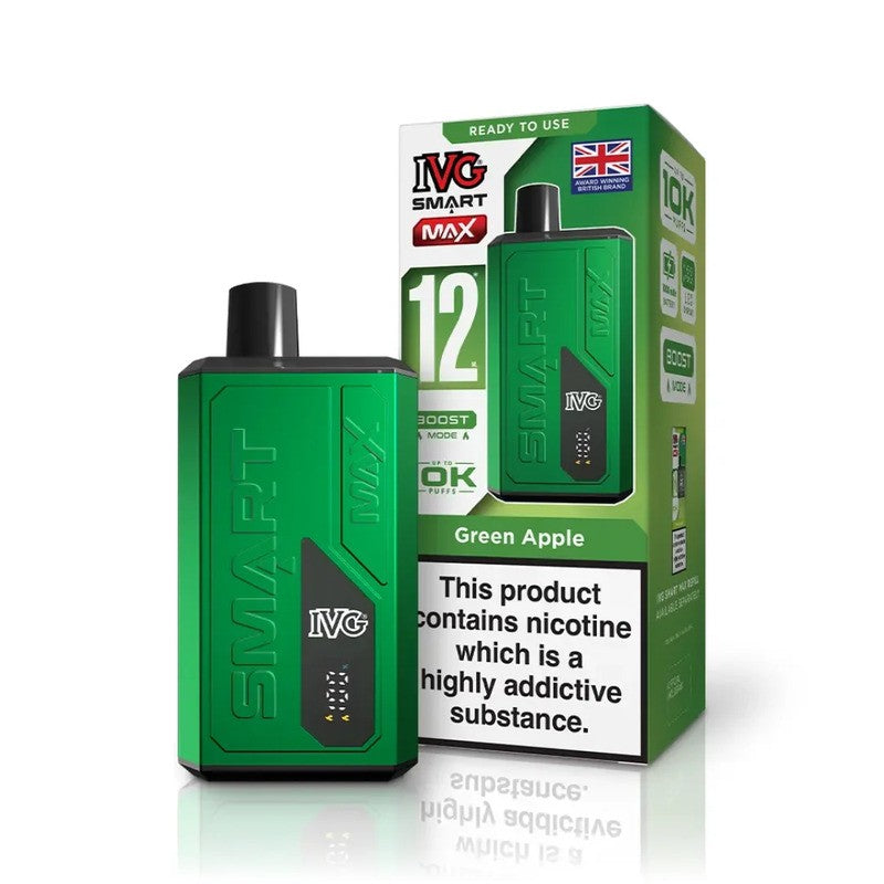 ivg smart max prefilled kit green apple