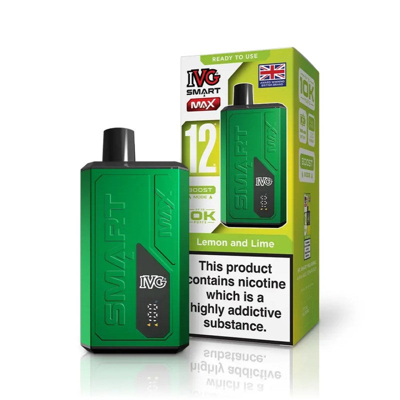 ivg smart max prefilled kit lemon and lime