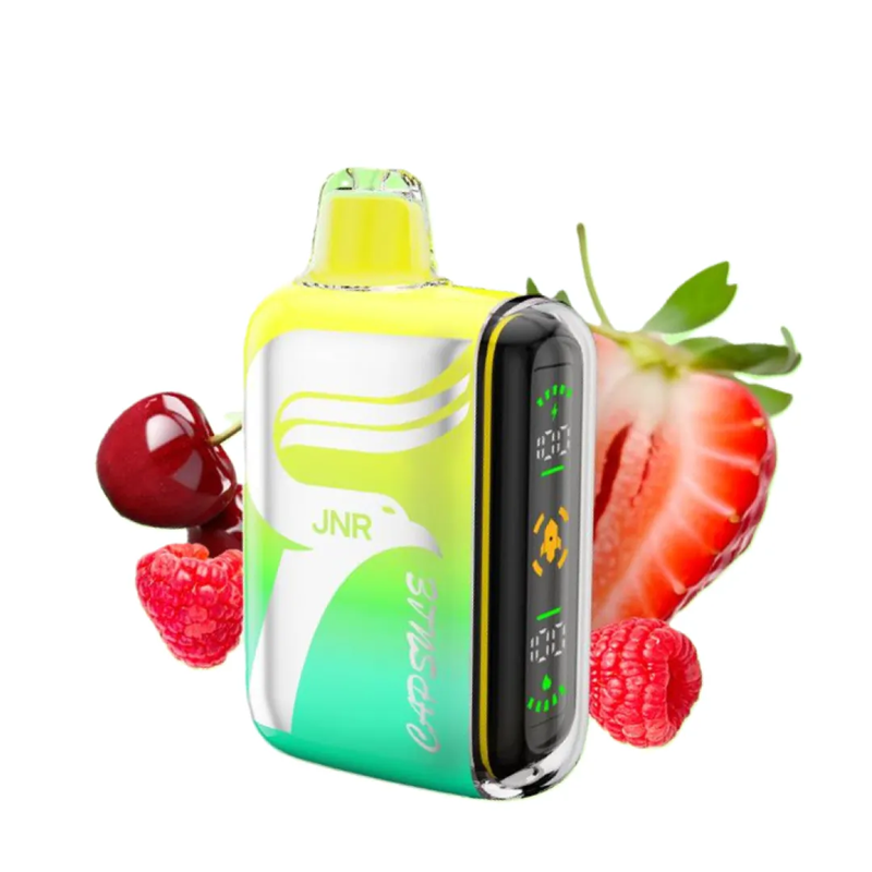 jnr capsule 15000 vape strawberry raspberry cherry