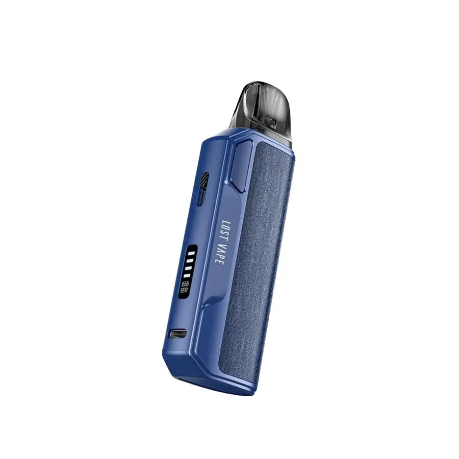 lost vape thelema elite s kit twill denim blue