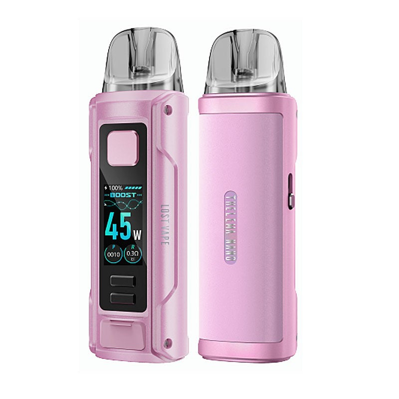 lost vape thelema nano kit sakura pink