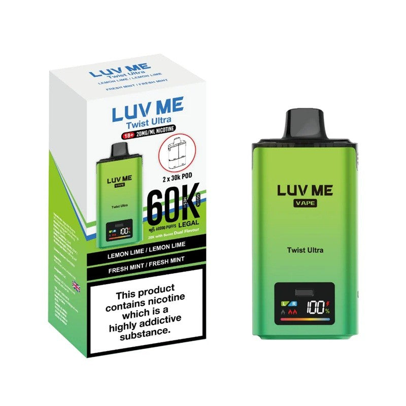 luv me twist ultra 60k kit lemon lime
