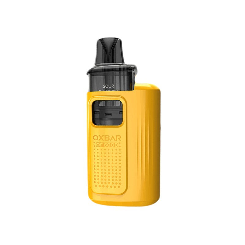 oxbar of6000 disposable vape sour pineapple ice
