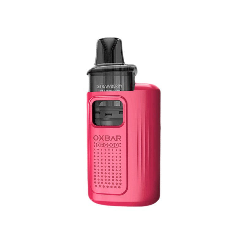 oxbar of6000 disposable vape strawberry blueberry cherry