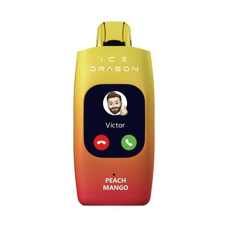 ice dragon 40000 vape peach mango
