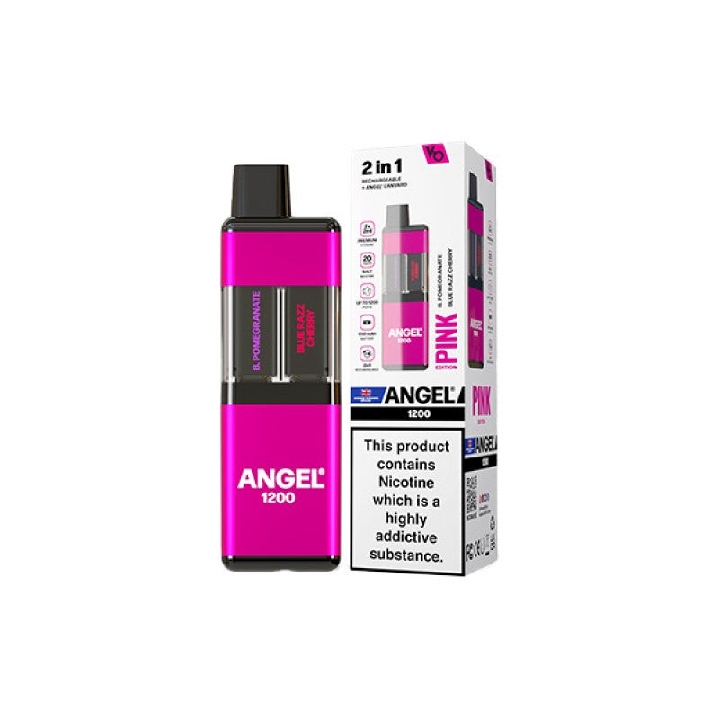 vapes bars angel 1200 pink edition