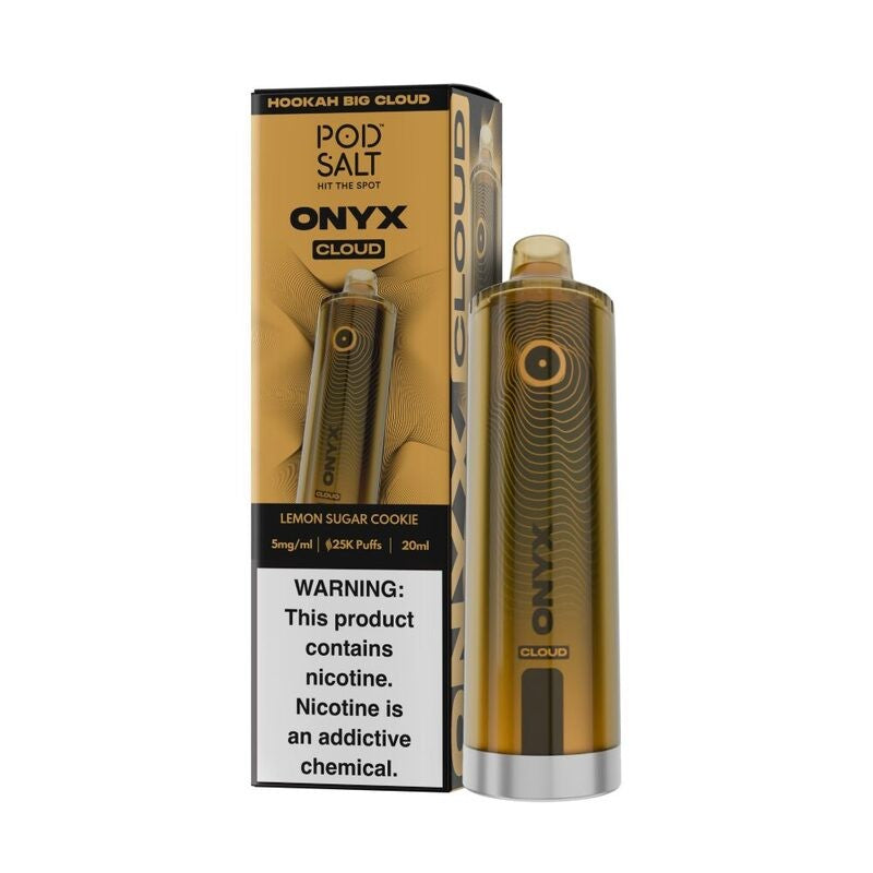 pod salt onyx cloud 25000 lemon sugar cookie