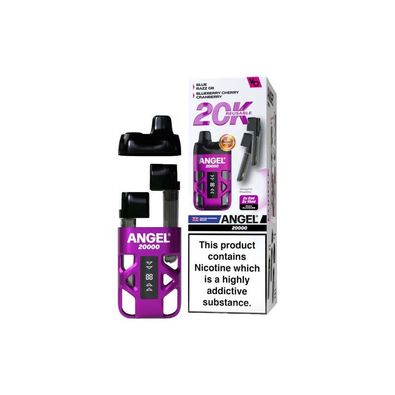 vapes bars angel 20000 purple edition