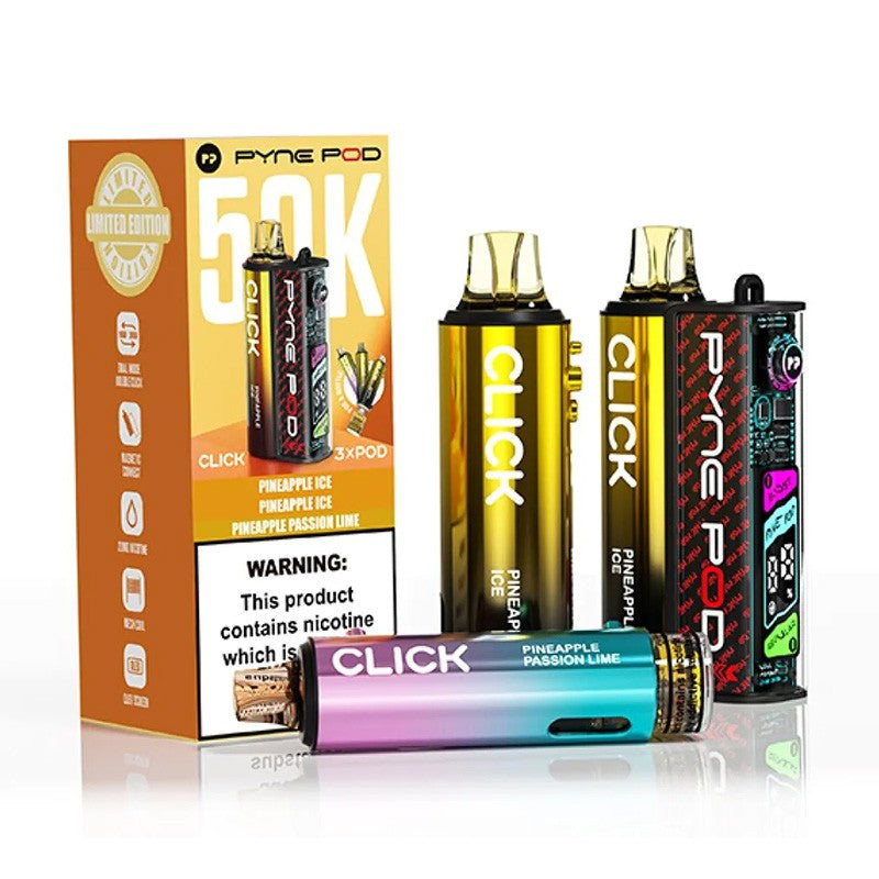 pyne pod click 50k pineapple edition