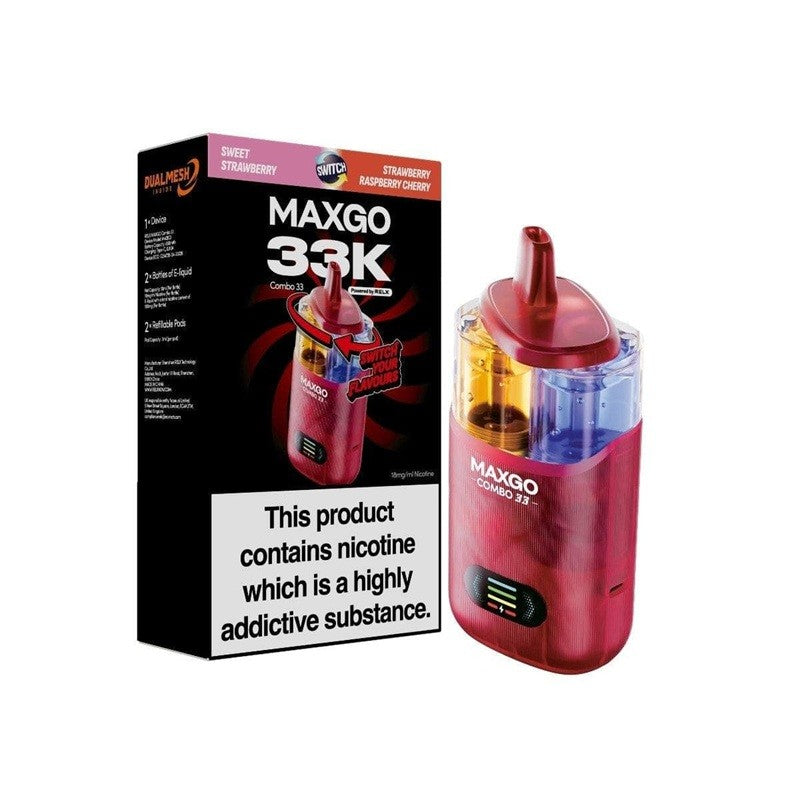 relx maxgo combo 33k sweet strawberry