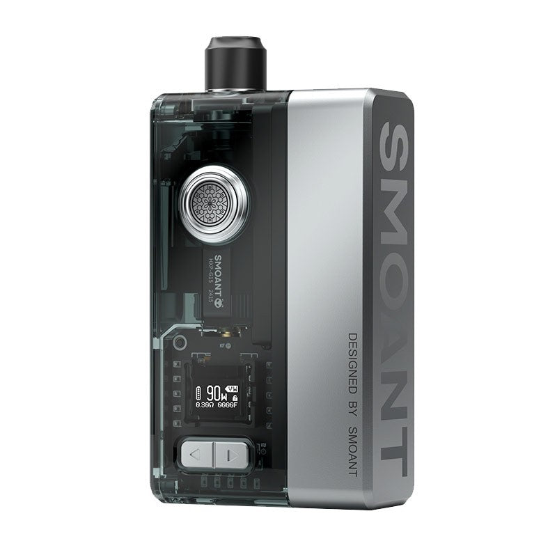 smoant knight aio kit moonlight silver