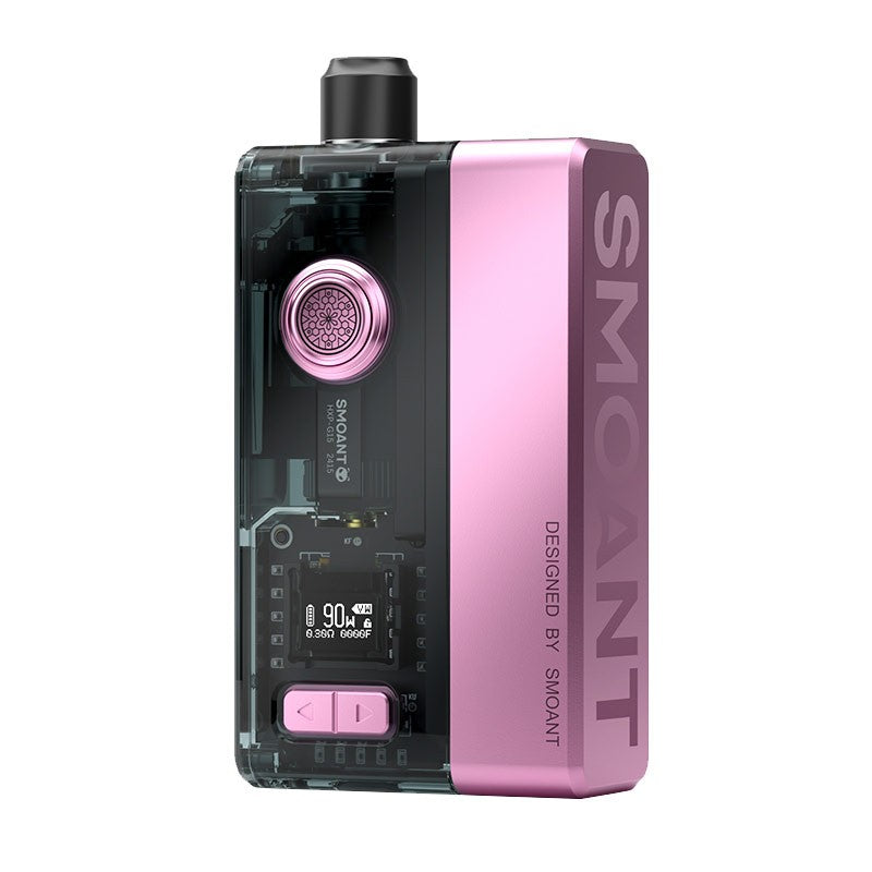 smoant knight aio kit rose pink