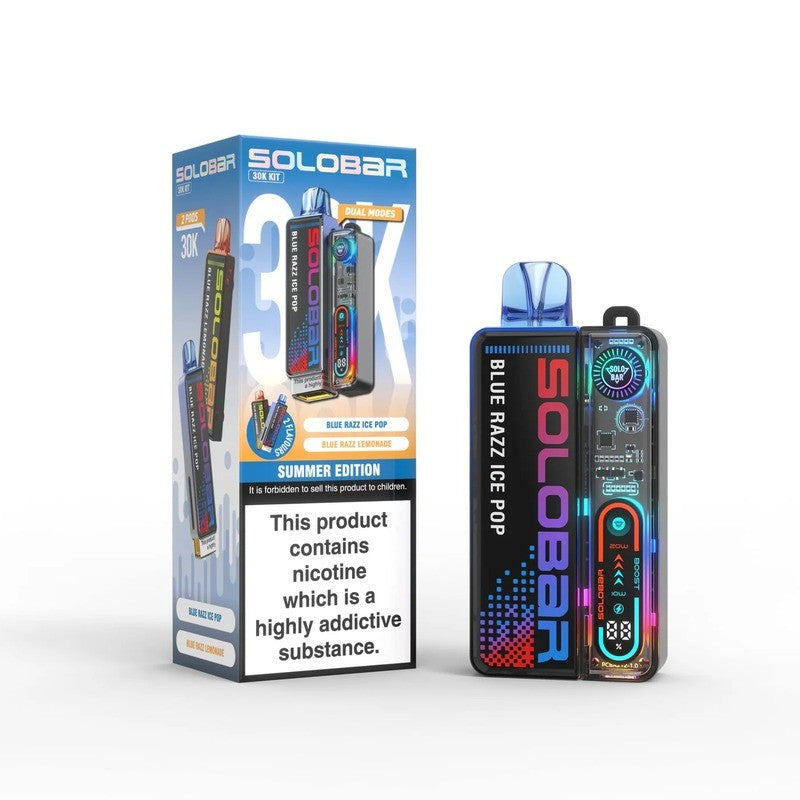 solobar boost 30k prefilled kit summer edition