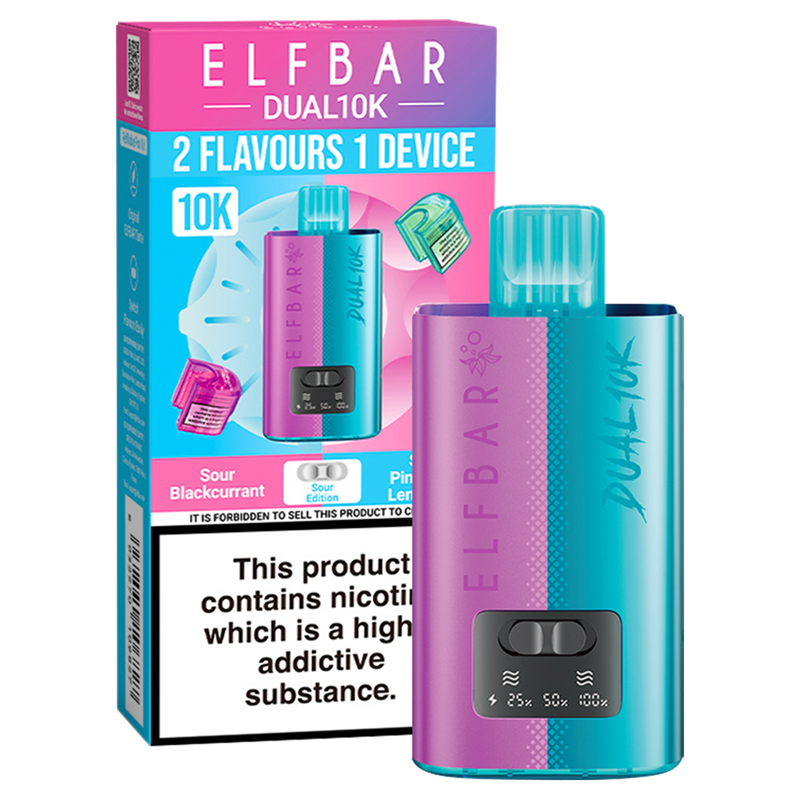 elf bar dual 10k vape sour edition