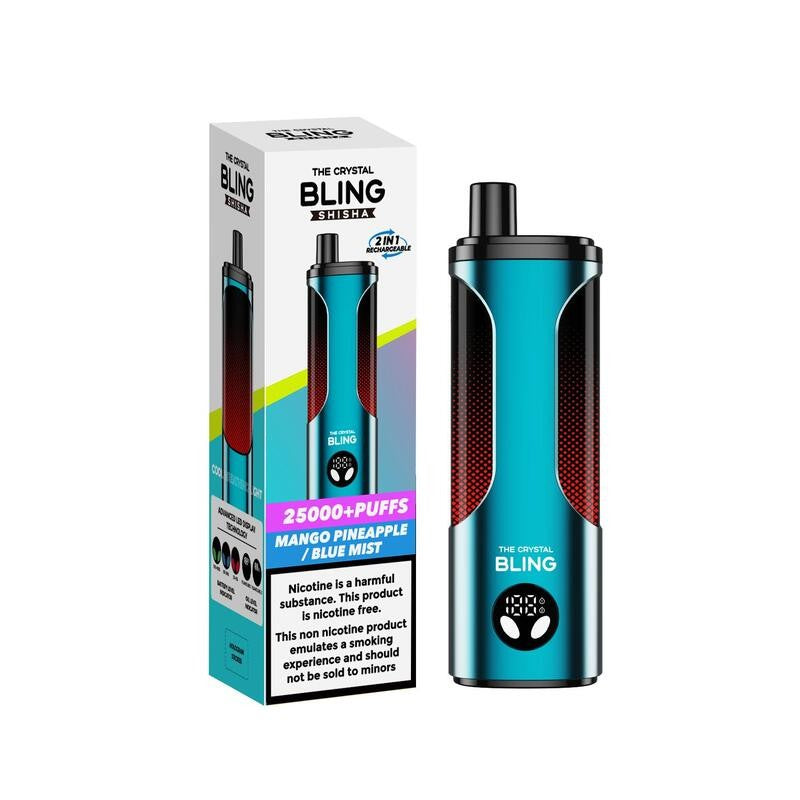 the crystal bling shisha 25000 mango pineapple