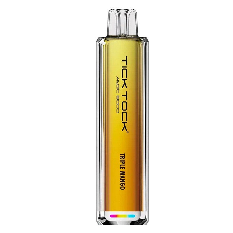 tick tock magic 8000 disposable vape triple mango