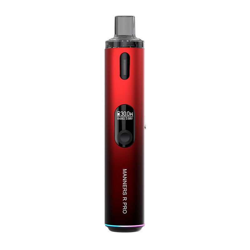 vapefly manners r pro kit black red