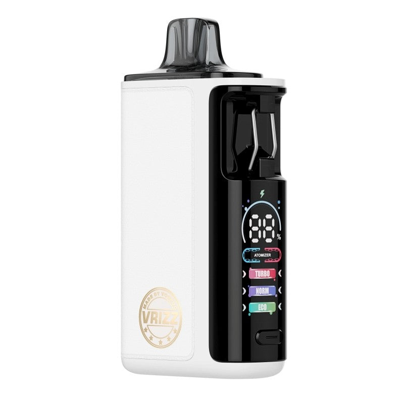 voopoo vrizz 2 kit white leather