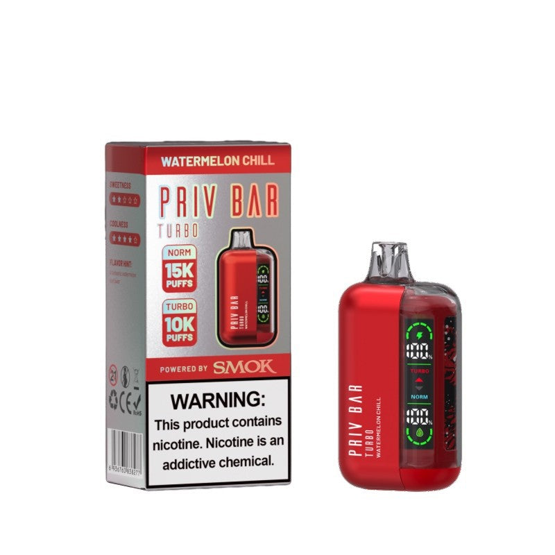 SMOK Priv Bar Turbo 15000 Disposable Vape