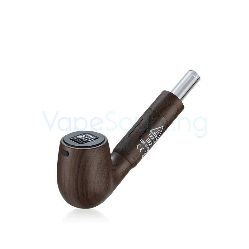 anix steam jupiter dry herb vaporizer wooden black