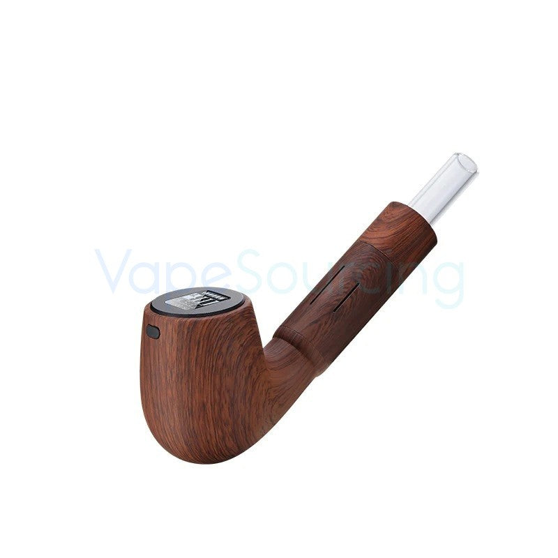 anix steam jupiter dry herb vaporizer wooden red