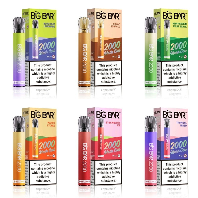 Big Bar 2000 Disposable Vape