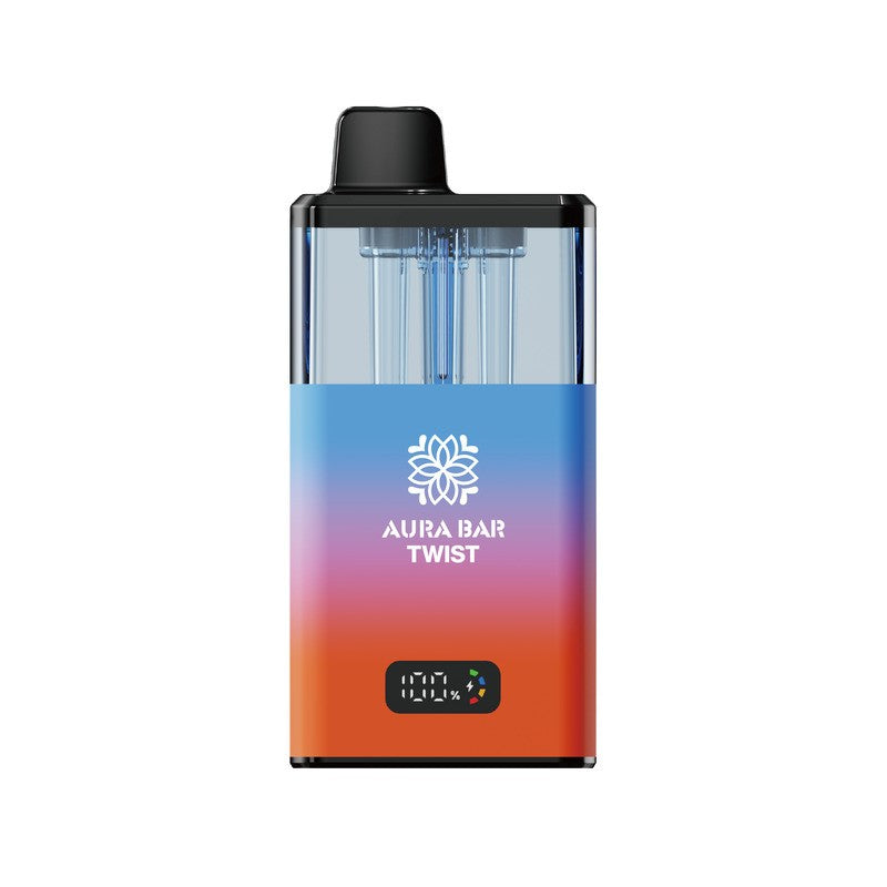 crystal prime twist aura bar 40000 ice pop juicy peach