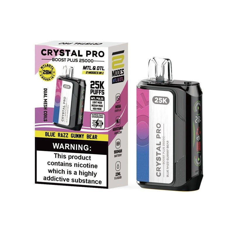 Crystal Pro Boost Plus 25000 Vape