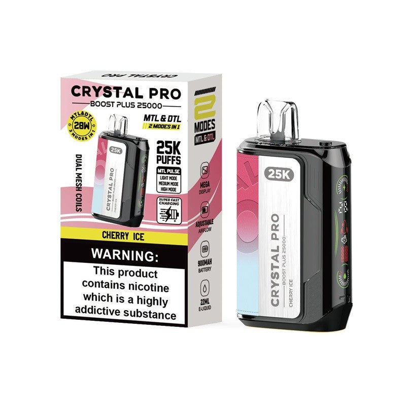 Crystal Pro Boost Plus 25000 Vape