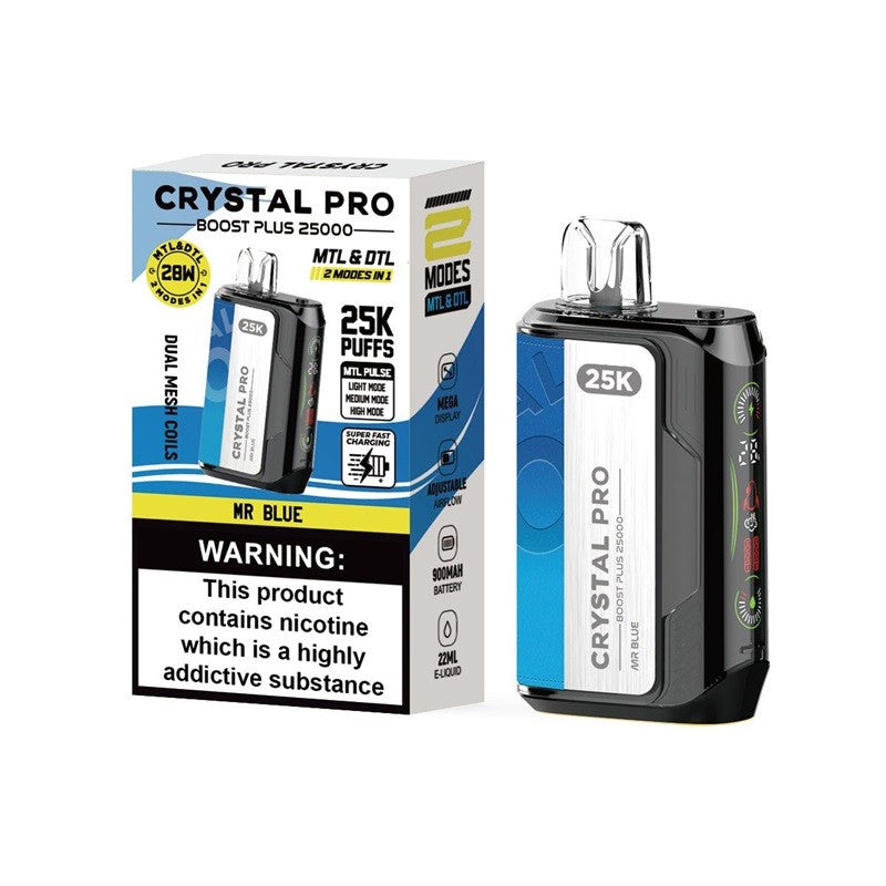 Crystal Pro Boost Plus 25000 Vape