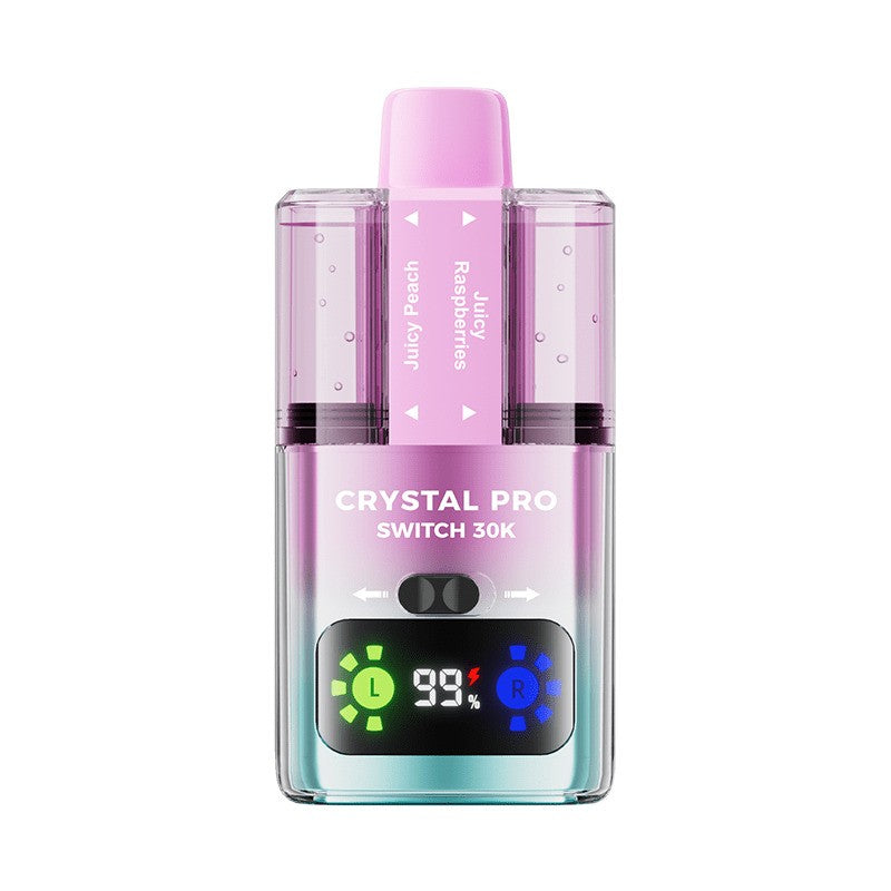 crystal pro switch 30k vape juicy peach