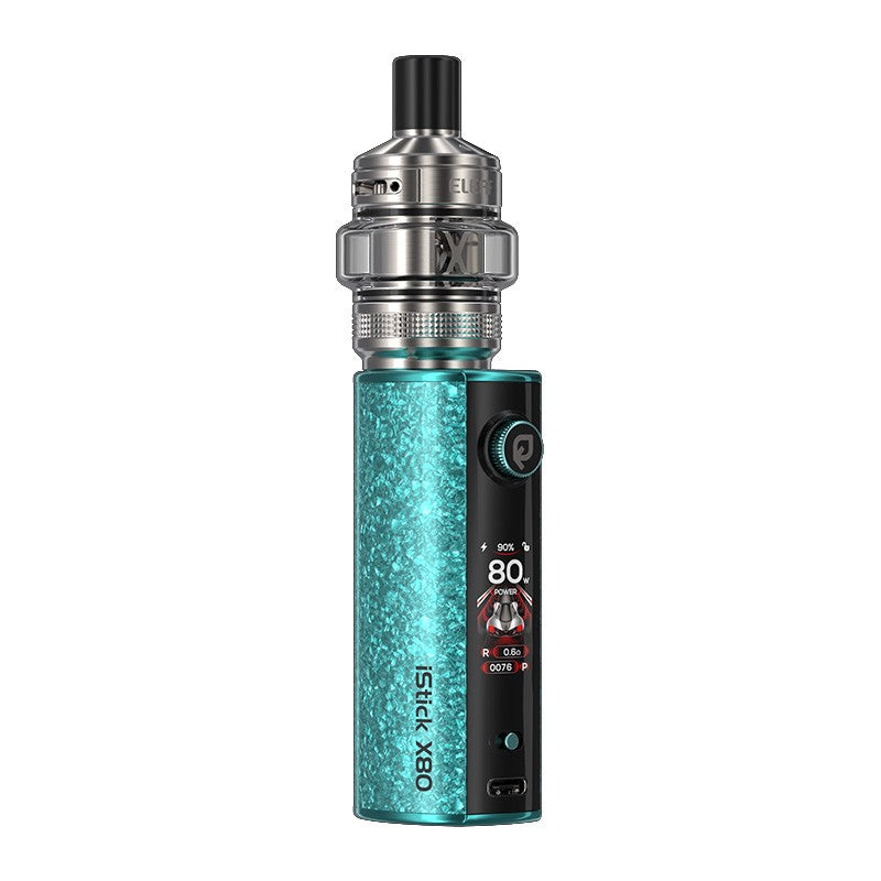 eleaf istick x80 vape kit sky blue