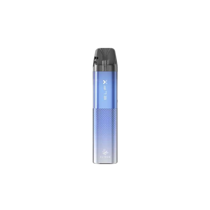 elf bar elfx pod kit blue