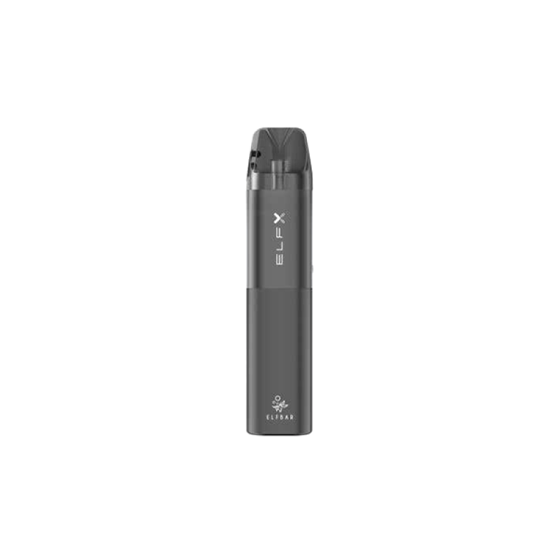 elf bar elfx pod kit grey