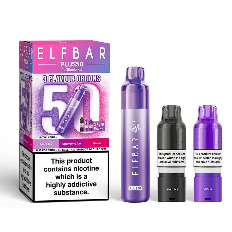 elf bar plus 50 prefilled kit special edition