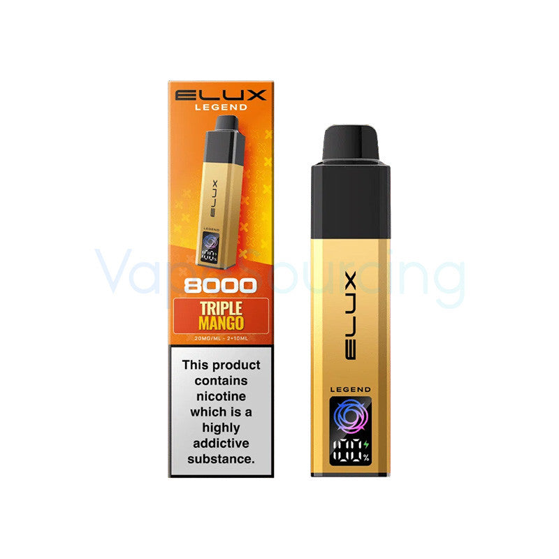 elux legend 8000 prefilled kit triple mango