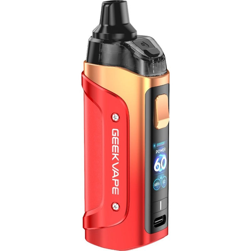 geekvape aegis boost 3 kit sunset red