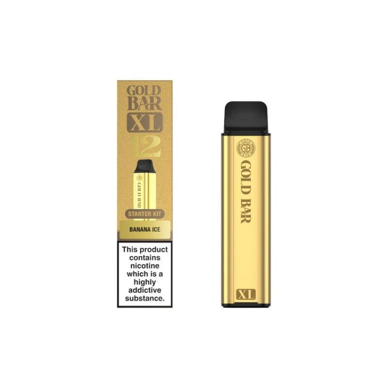 gold bar xl prefilled kit banana ice