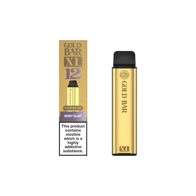 gold bar xl prefilled kit berry blast
