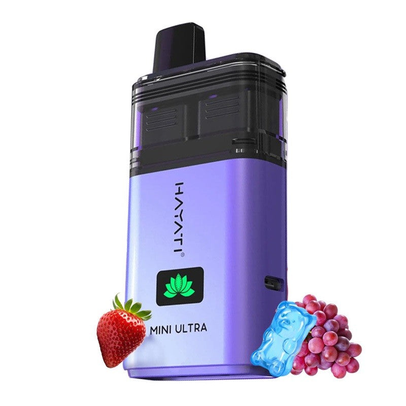 hayati mini ultra 1500 vape grape gb